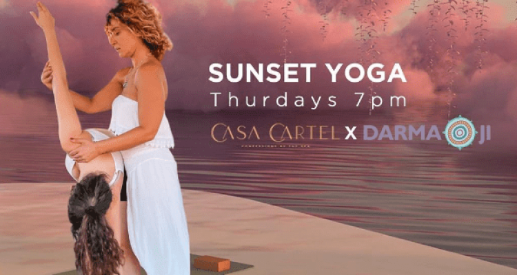 Yoga with Darmaji Batroun at Casa Cartel