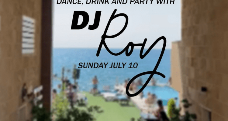DJ Roy at Alik Beach Bar