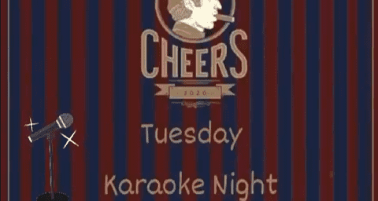 Karaoke Night at Cheers