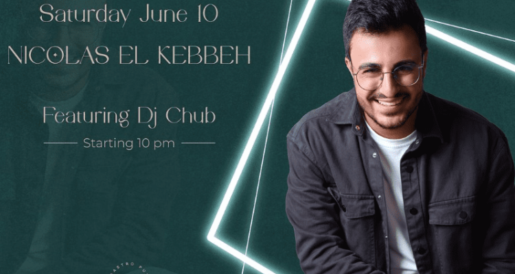 Nicolas El Kebbeh at Tramway batroun