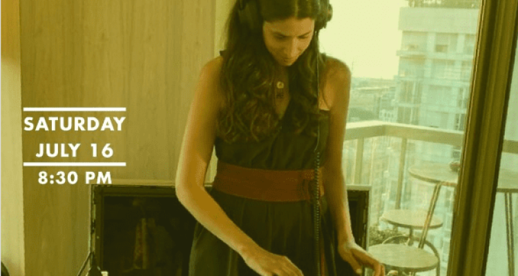 Dj Ingrid Assouad at Vine Wine