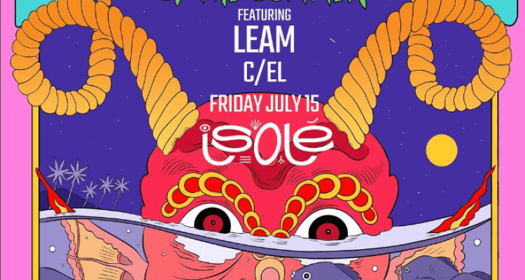 DJ LeAm and DK C/EL at Isolé