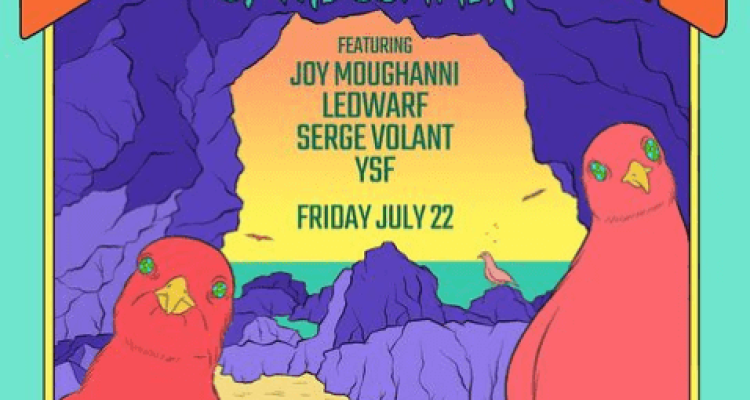 Joy Moughanni, Ledwarf, Serge Volant, and YSF at Isolé