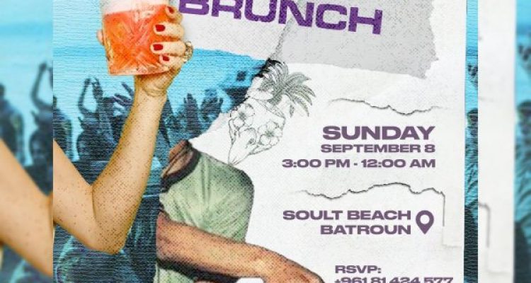 September 8 Event at Soult Beach Batroun