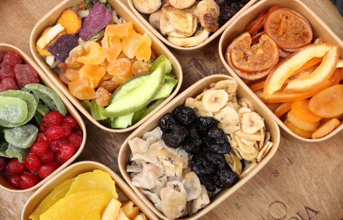 Sweeteria, image of dried fruits