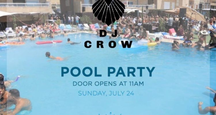 Dj Crow at Alik Beach Bar