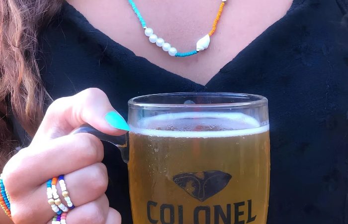 colonel beer, beer glass