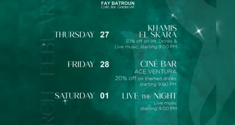 fay batroun events