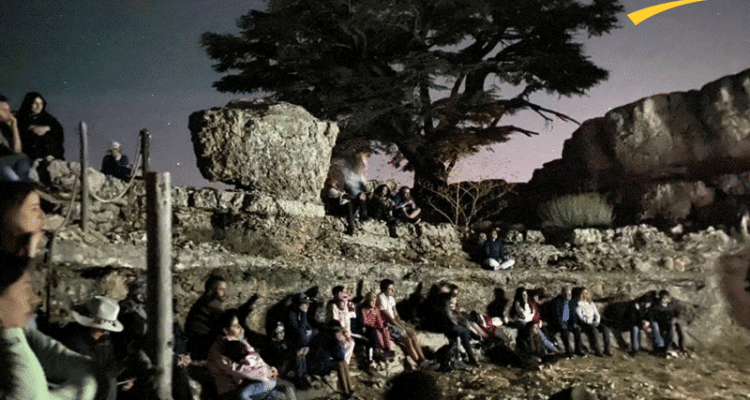 Lebanon Mountain Trail crosses