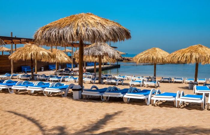San Stephano Resort, image of the beach from resort side