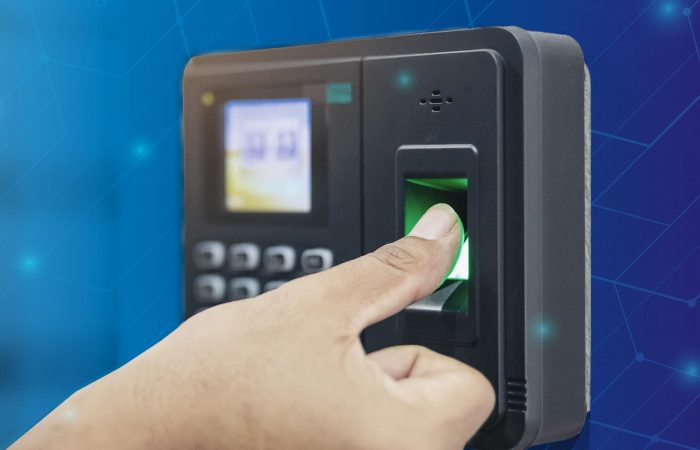 Wetech, Wehbe Technologies image of fingerprint scanner